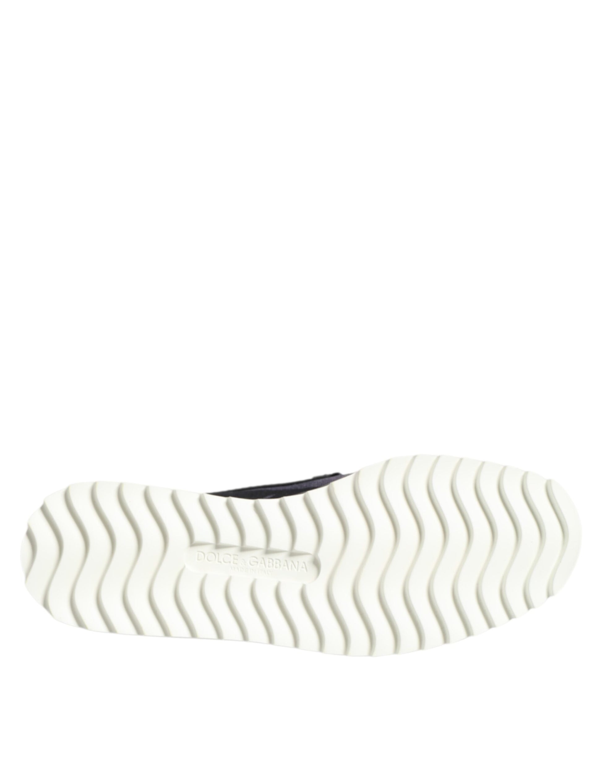 Dolce & Gabbana Black Tropical Slip On Men Sneakers Shoes - ACCEXO