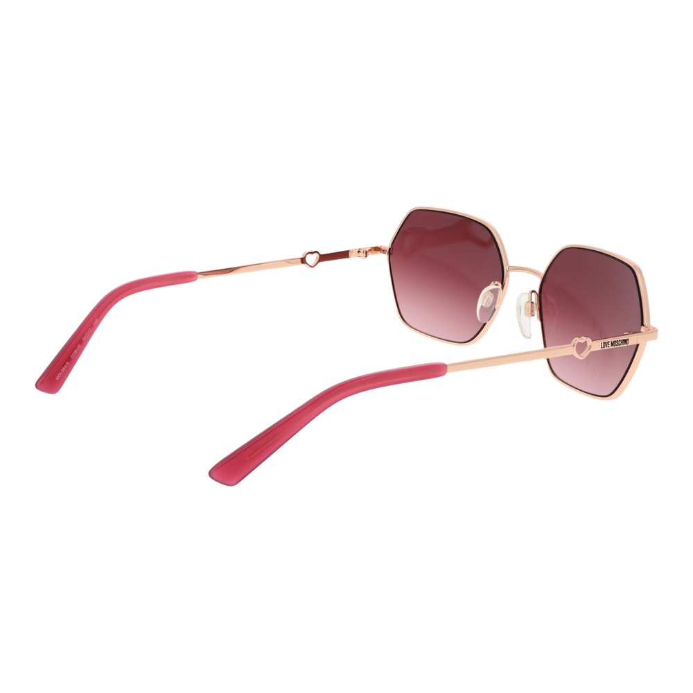 Love Moschino Rose Gold Women Sunglasses - ACCEXO