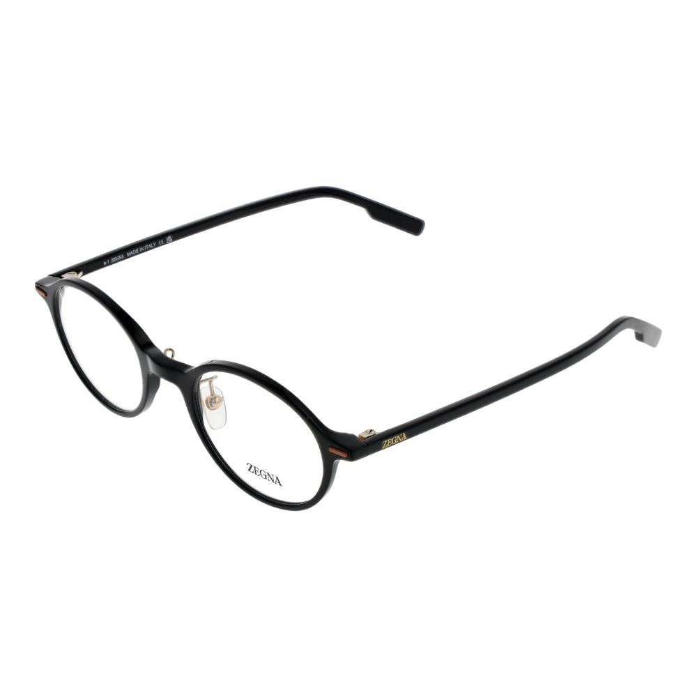 Ermenegildo Zegna Black Men Optical Frames - ACCEXO