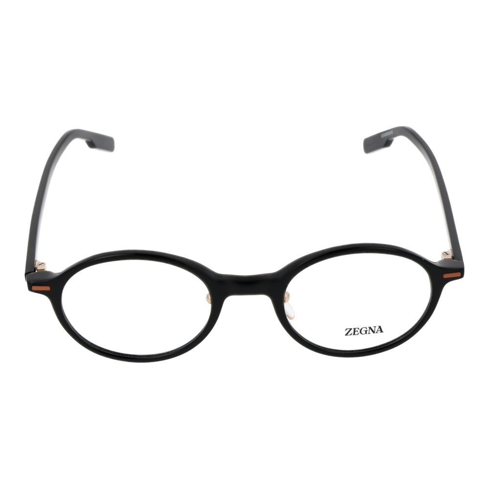 Ermenegildo Zegna Black Men Optical Frames - ACCEXO