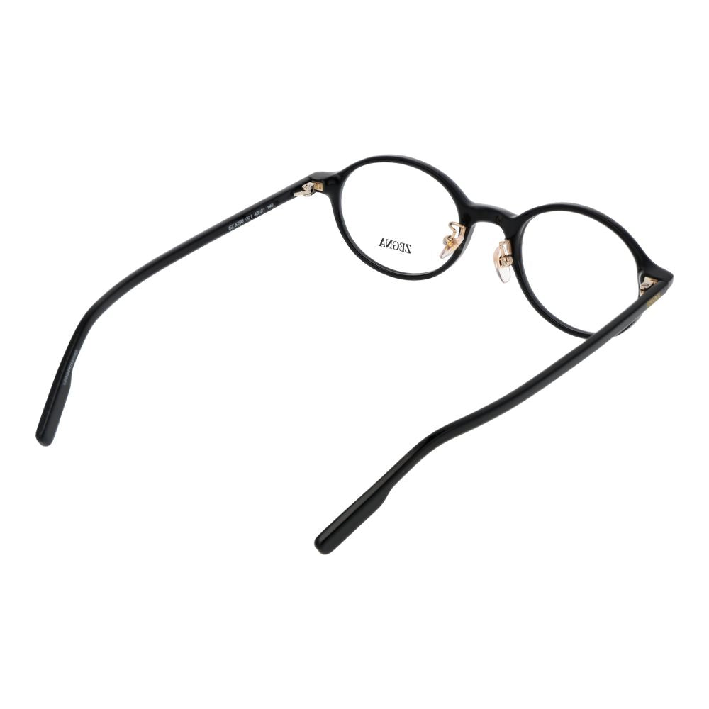 Ermenegildo Zegna Black Men Optical Frames - ACCEXO