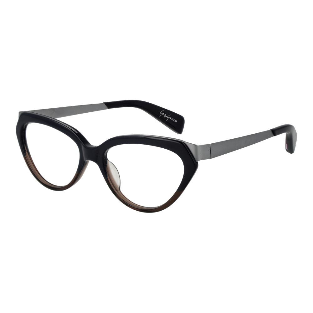 Yohji Yamamoto Black Unisex Optical Frames - ACCEXO