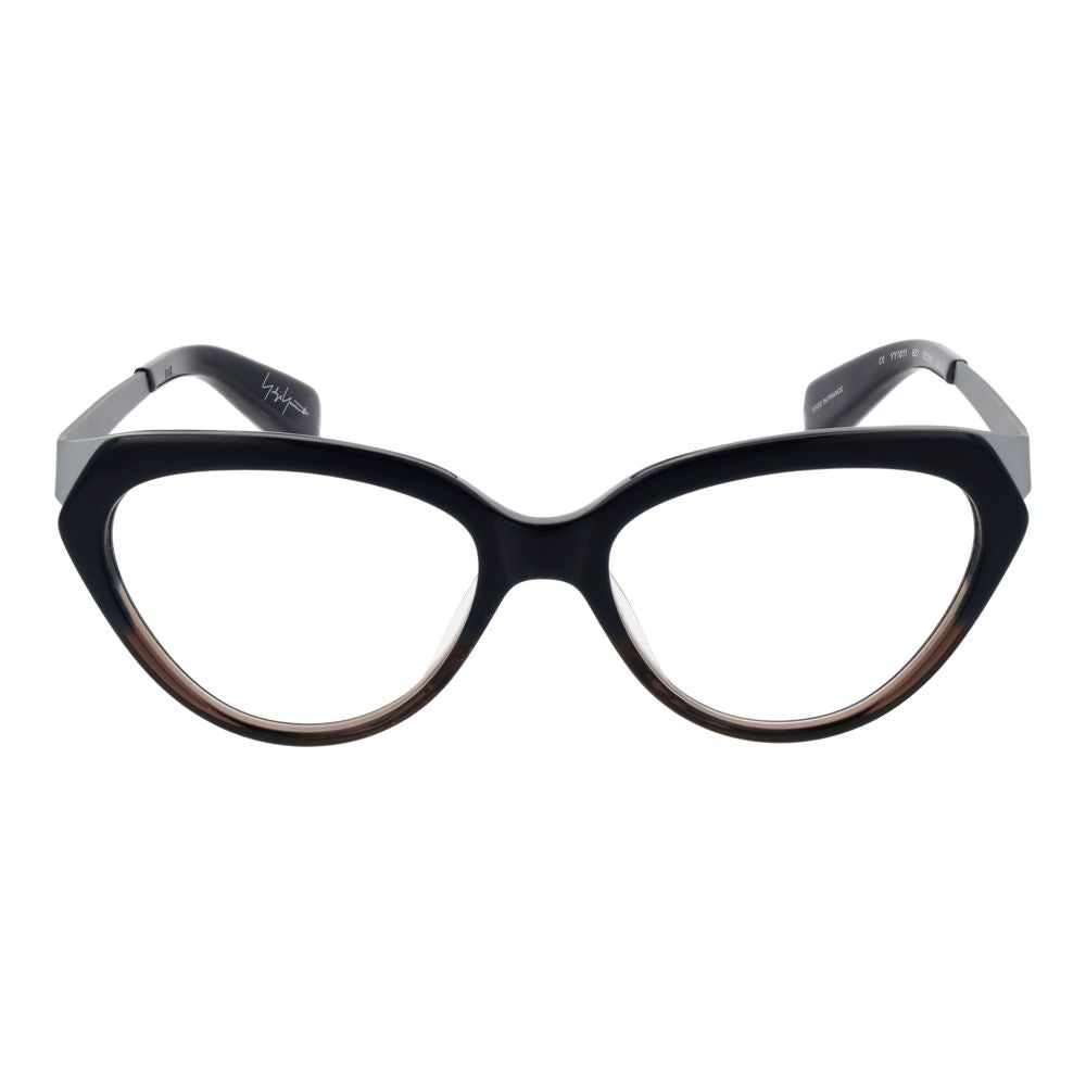 Yohji Yamamoto Black Unisex Optical Frames - ACCEXO