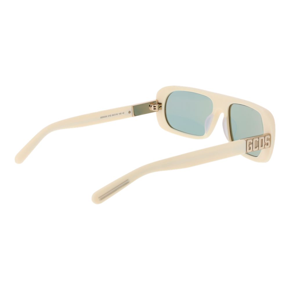 GCDS Cream Unisex Sunglasses - ACCEXO