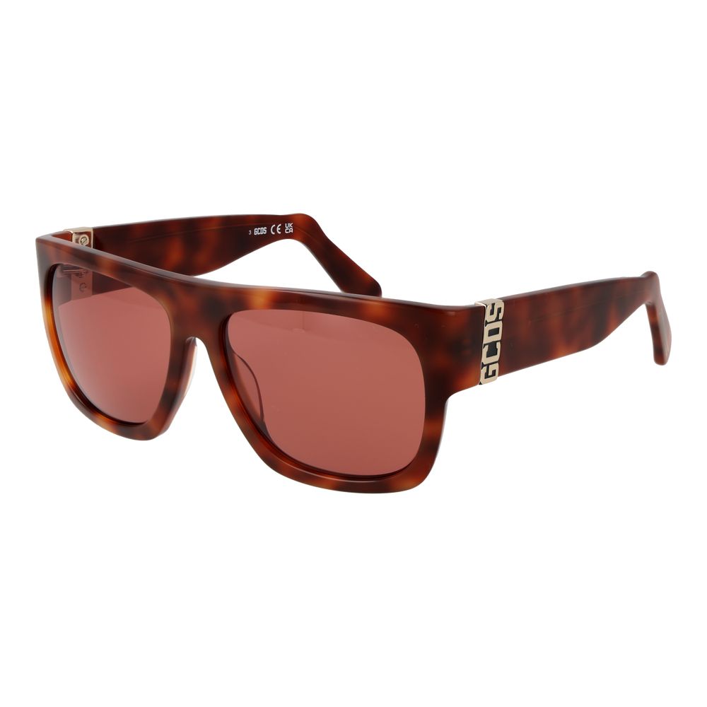 GCDS Brown Unisex Sunglasses - ACCEXO