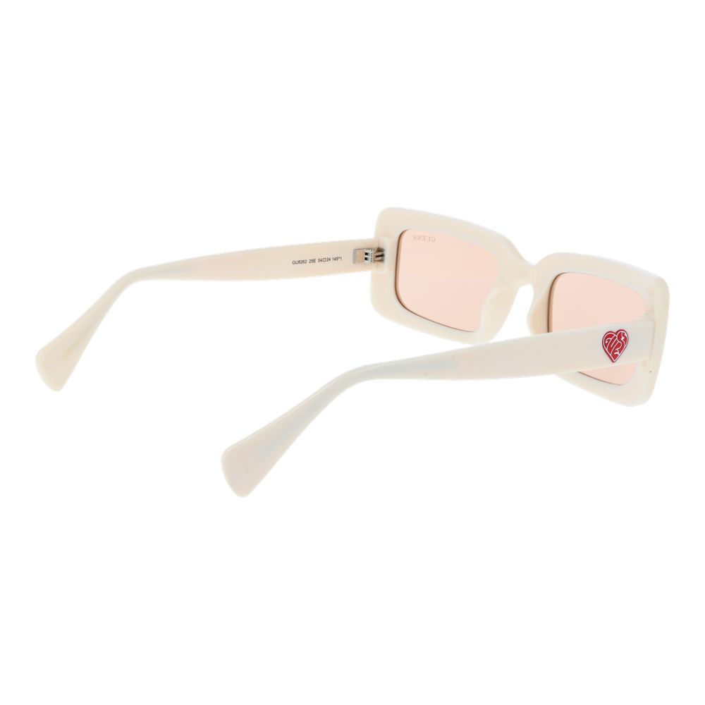 Guess Beige Unisex Sunglasses - ACCEXO