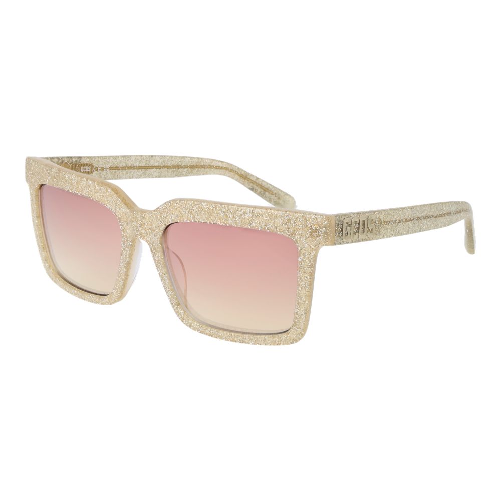GCDS Gold Unisex Sunglasses - ACCEXO