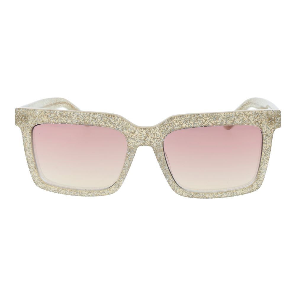 GCDS Gold Unisex Sunglasses - ACCEXO