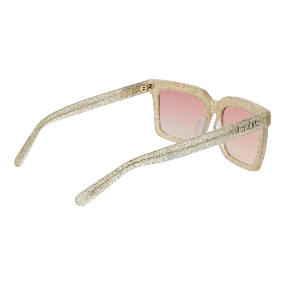 GCDS Gold Unisex Sunglasses - ACCEXO