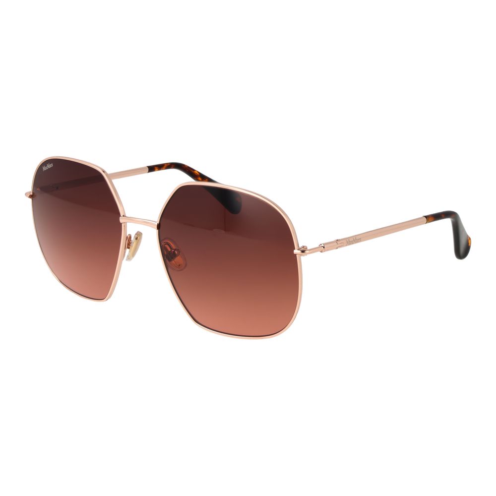 Max Mara Rose Gold Women Sunglasses - ACCEXO
