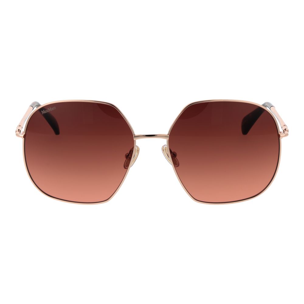 Max Mara Rose Gold Women Sunglasses - ACCEXO