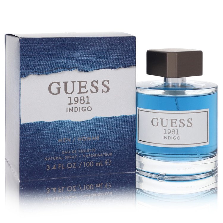 Guess 1981 Indigo by Guess Eau De Toilette Spray (Tester) 3.4 oz for Men