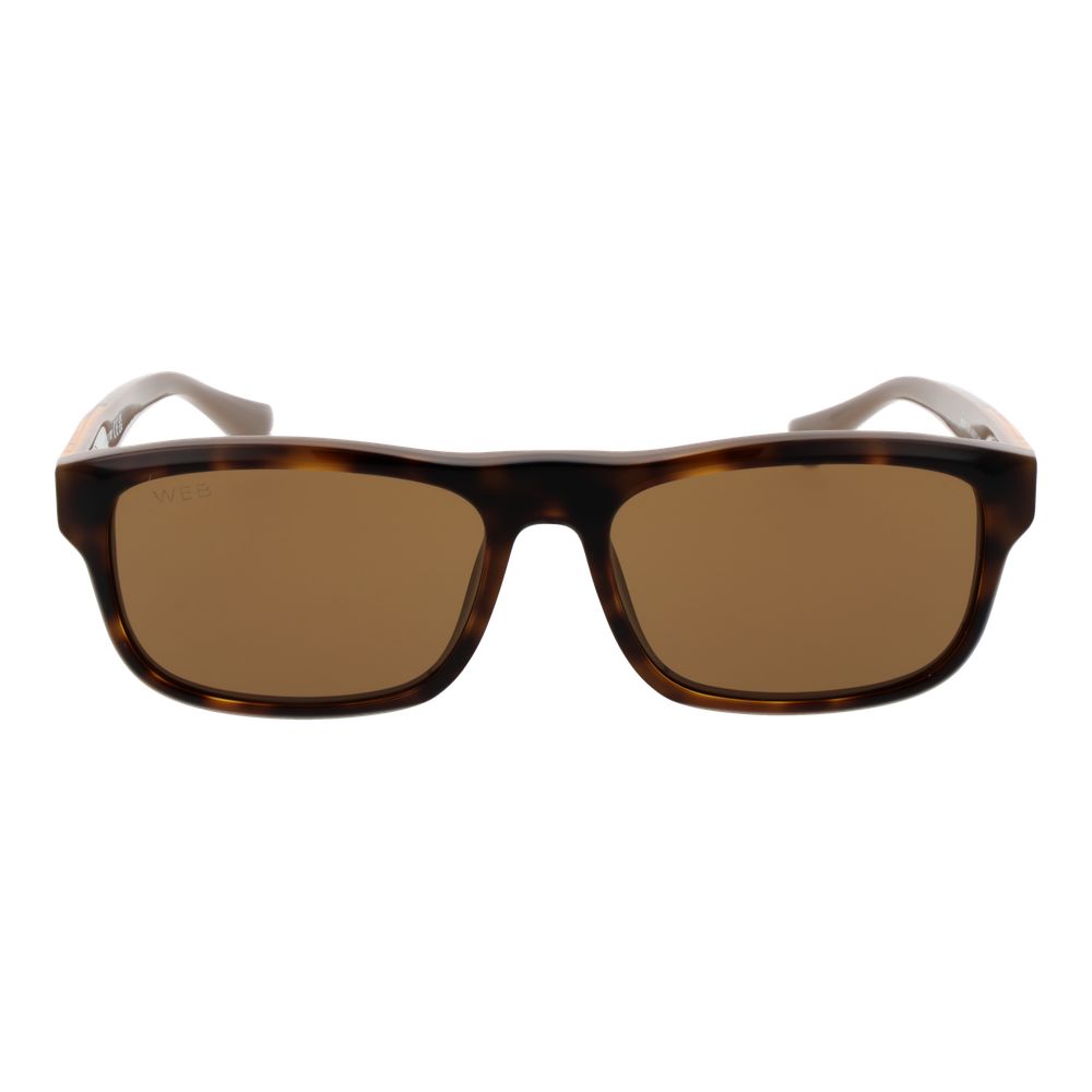 Web Brown Men Sunglasses - ACCEXO