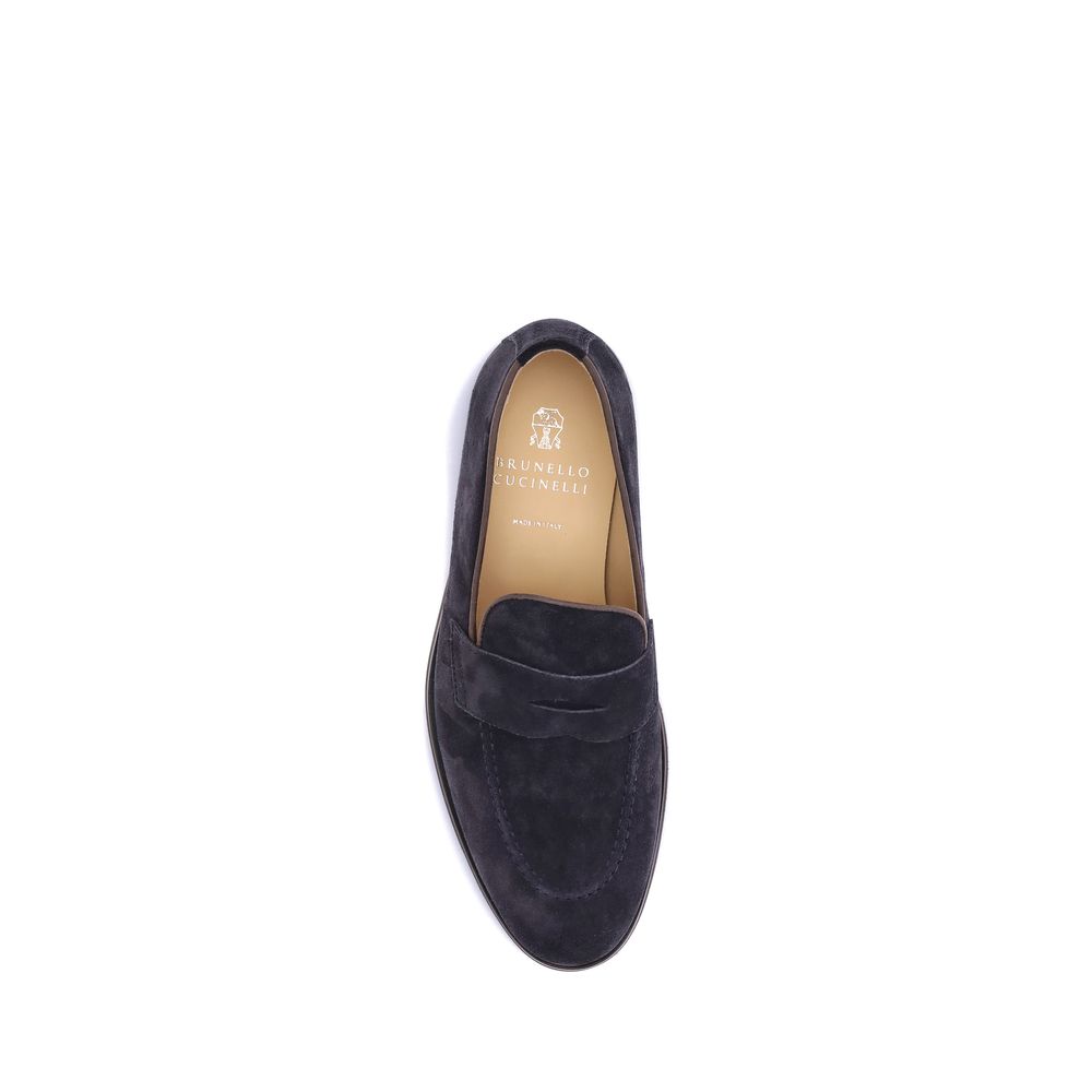 Brunello Cucinelli Suede Loafers - ACCEXO