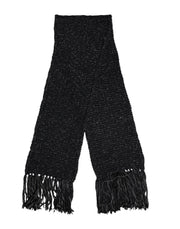 Dolce & Gabbana Black Cashmere Neck Warmer Wrap Shawl Scarf for Men