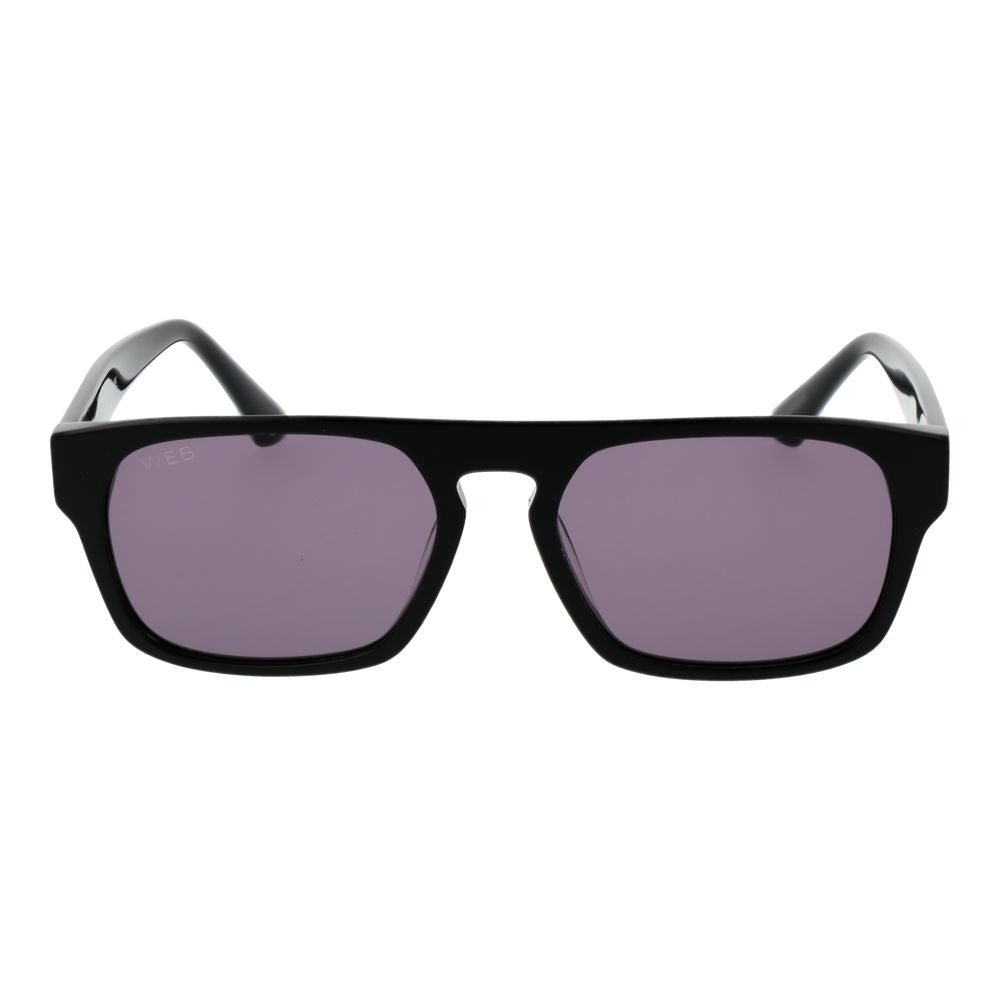 Web Black Unisex Sunglasses - ACCEXO