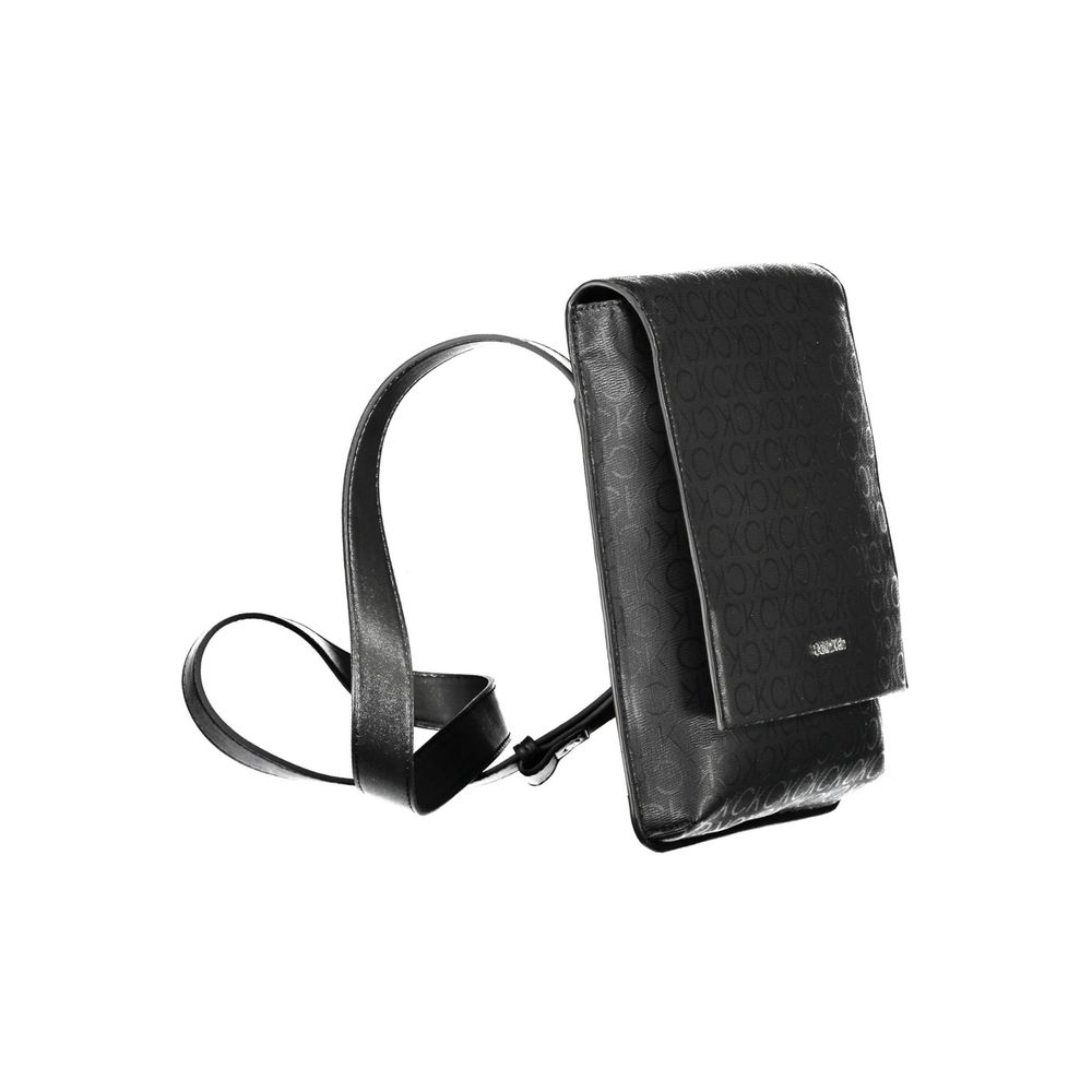 Calvin Klein Black Polyester Shoulder Bag - ACCEXO