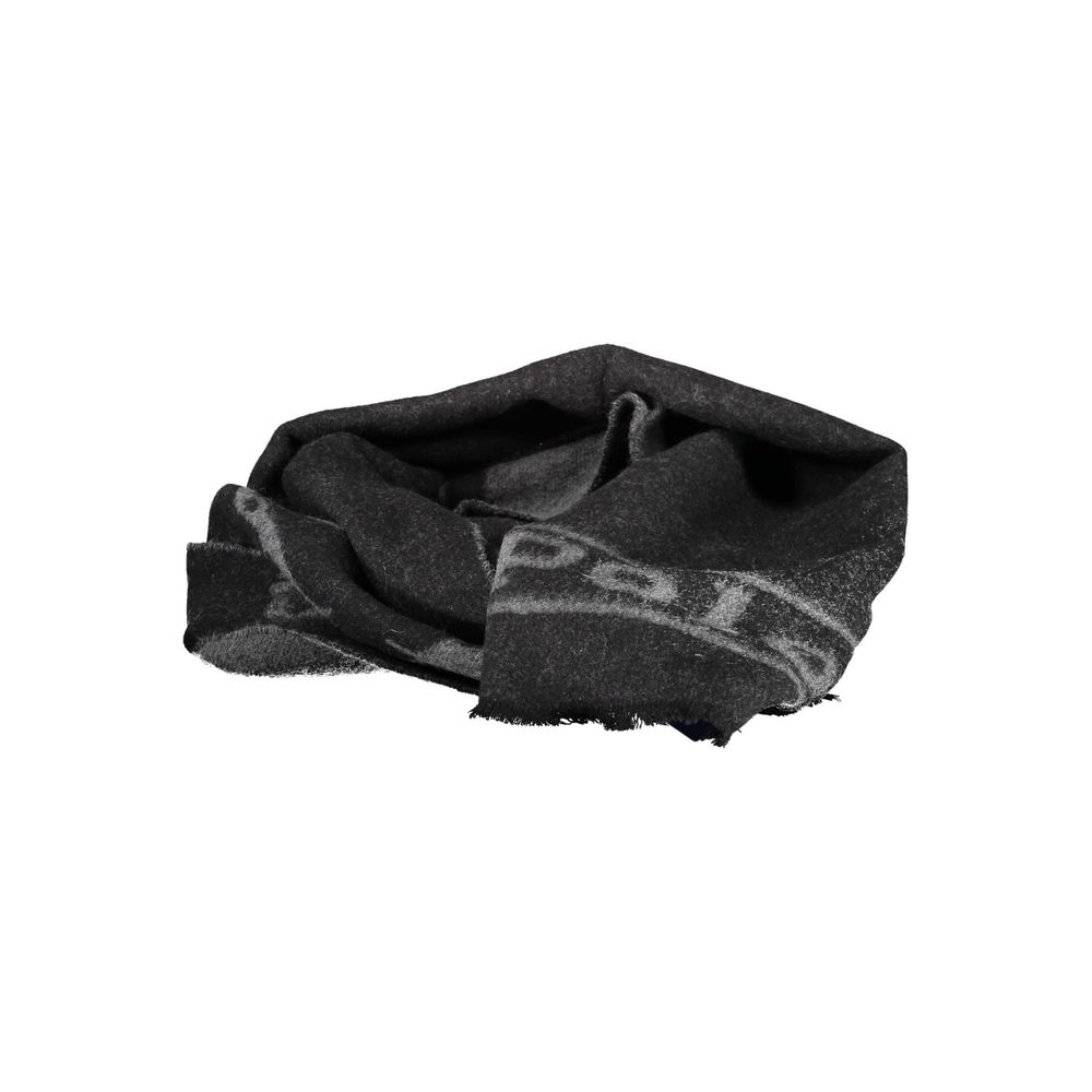 Ralph Lauren Black Nylon Scarf - ACCEXO