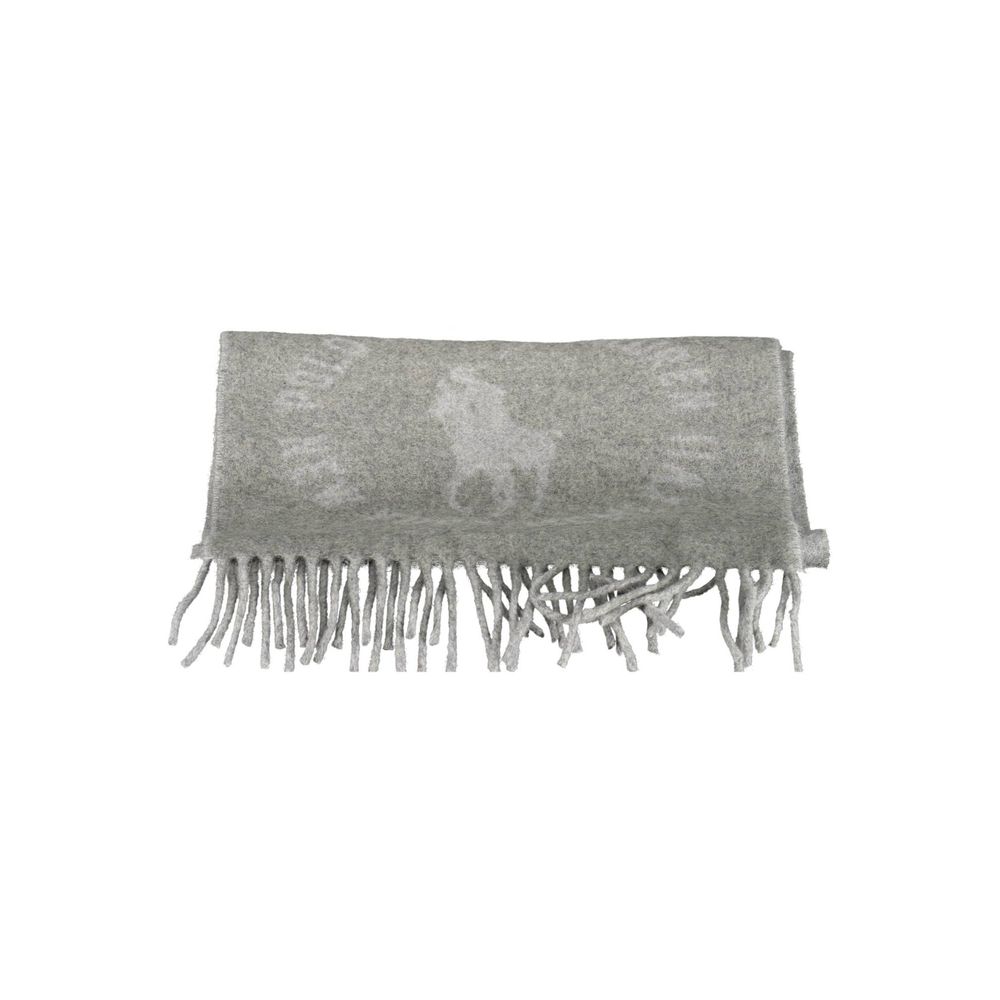 Ralph Lauren Gray Nylon Scarf - ACCEXO