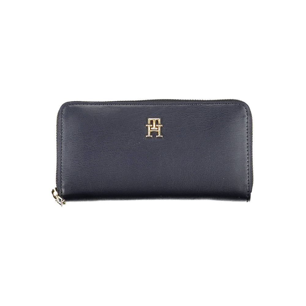 Tommy Hilfiger Blue Polyethylene Wallet - ACCEXO
