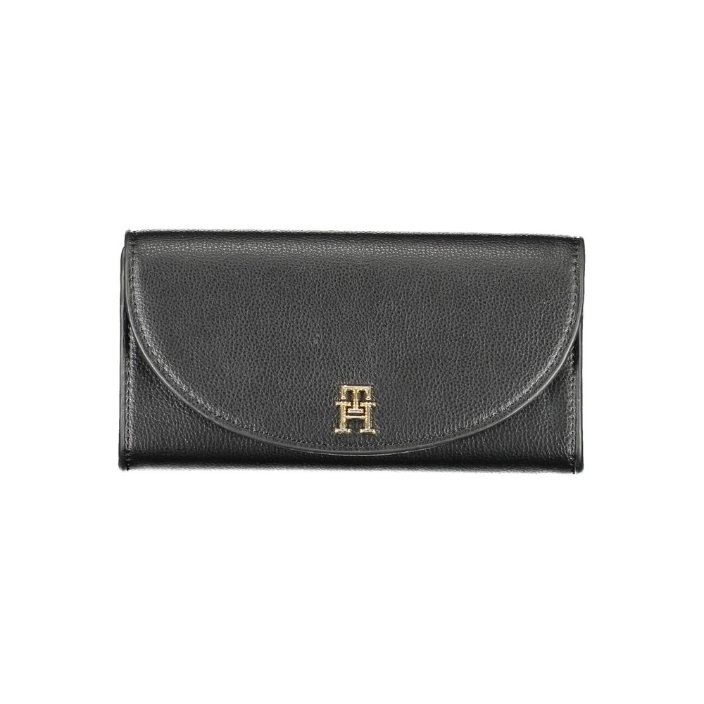 Tommy Hilfiger Black Polyethylene Wallet - ACCEXO