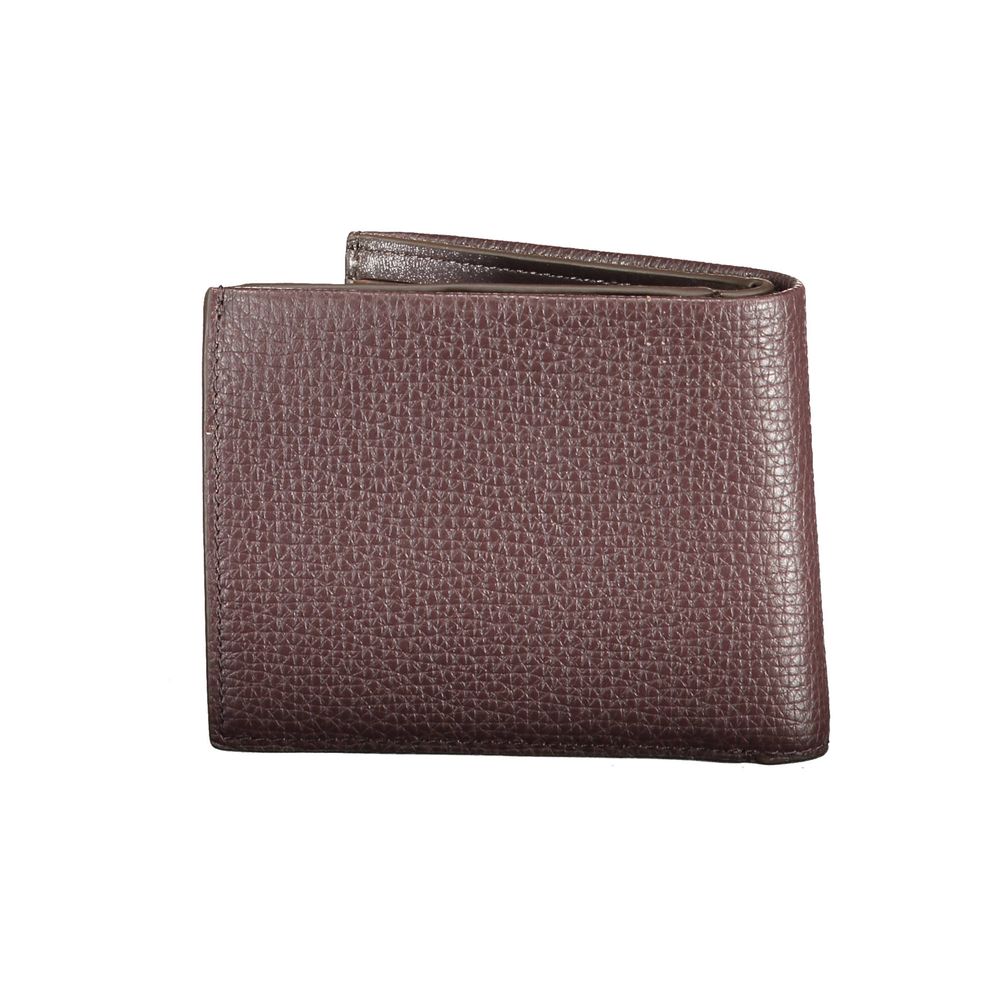 Calvin Klein Brown Leather Wallet - ACCEXO