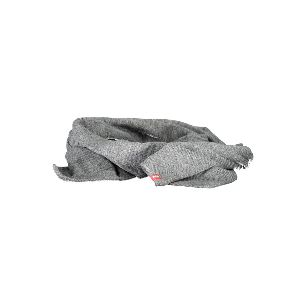 Levi's Gray Marabou Scarf - ACCEXO