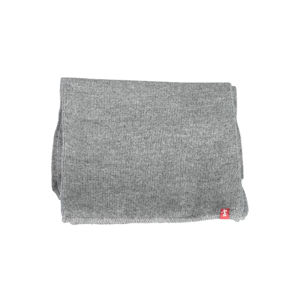 Levi's Gray Marabou Scarf - ACCEXO