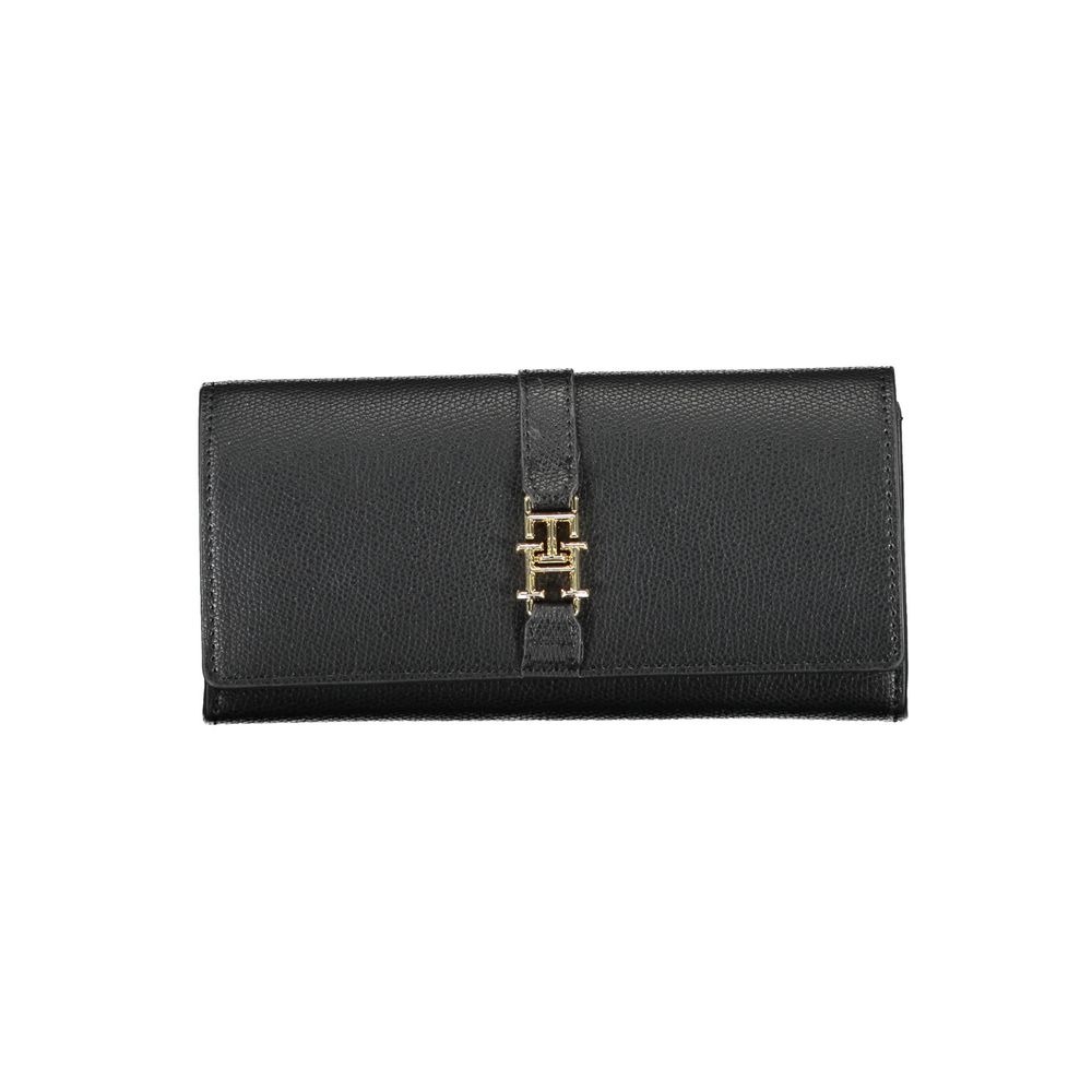 Tommy Hilfiger Black Polyethylene Wallet - ACCEXO