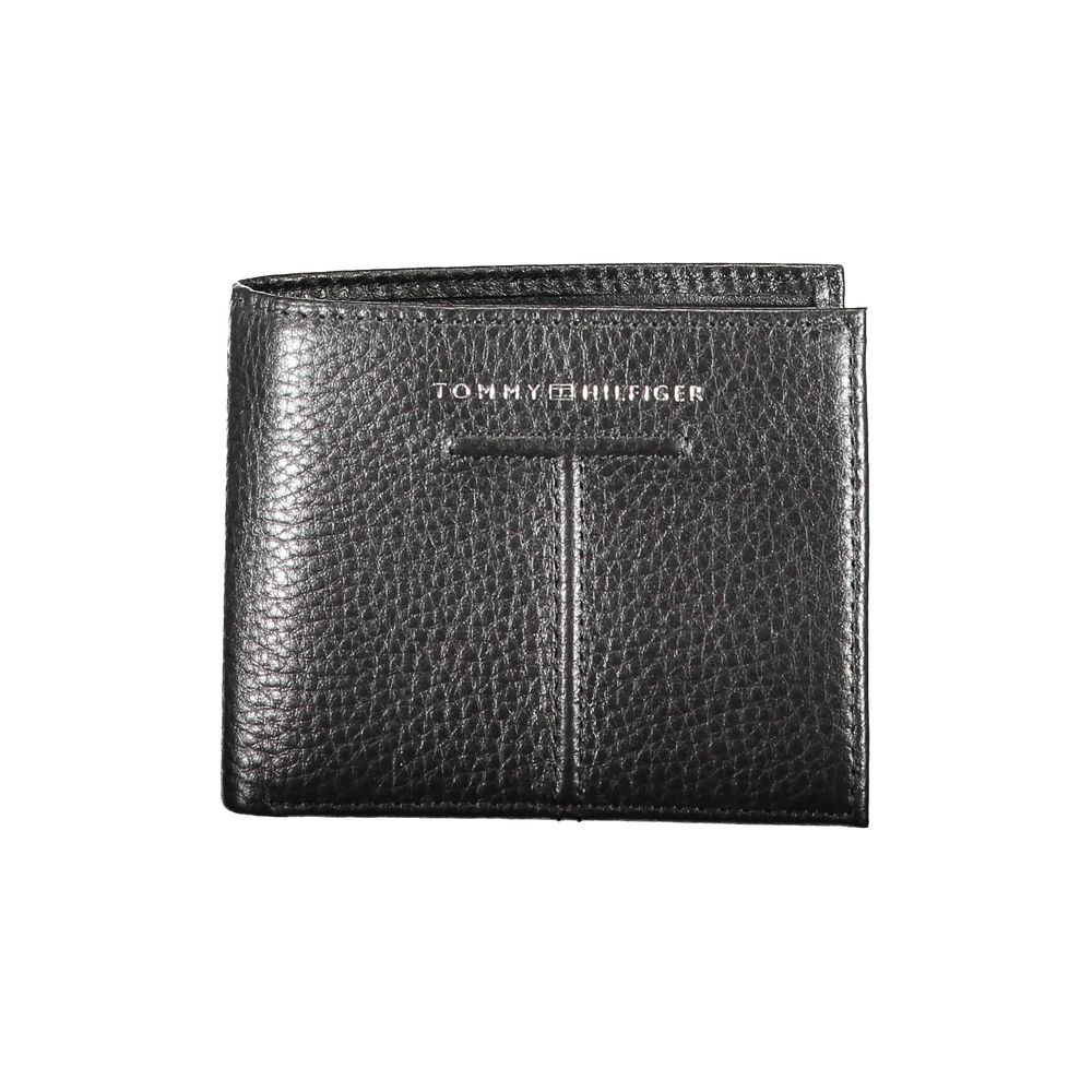 Tommy Hilfiger Black Leather Wallet - ACCEXO