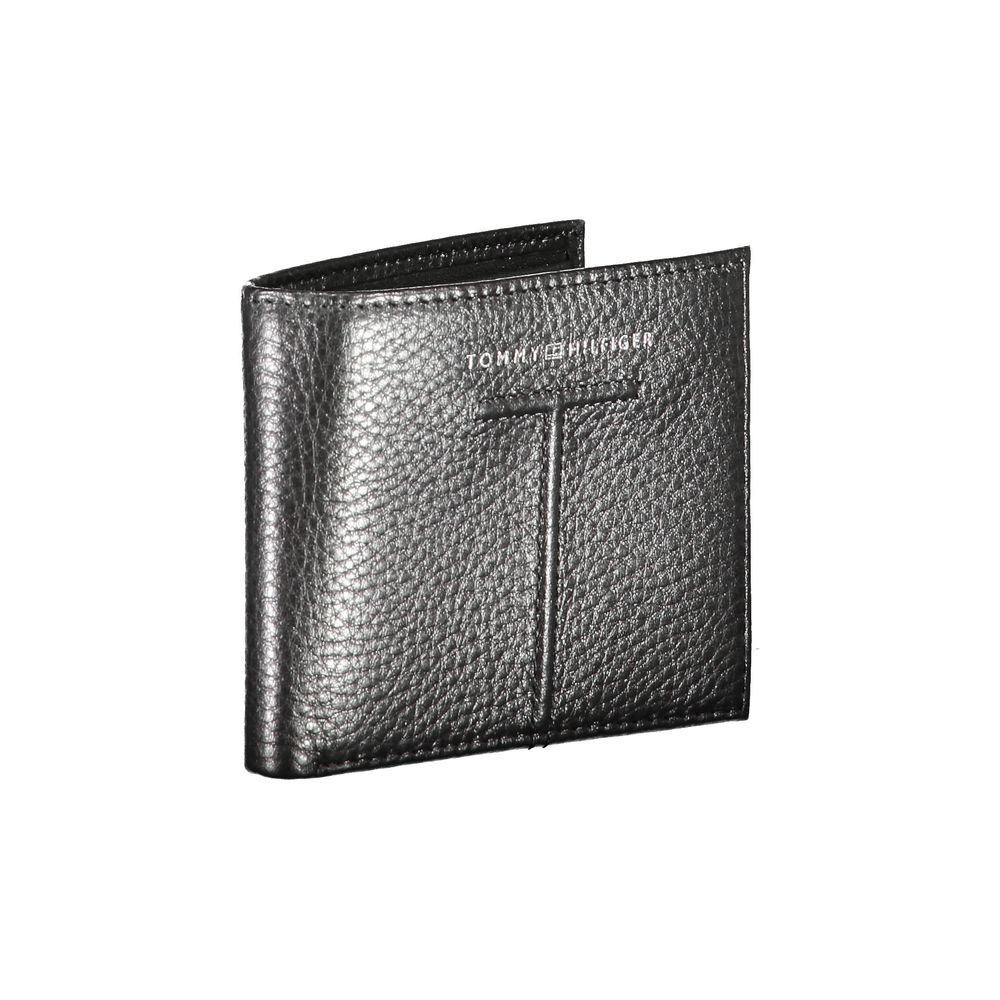 Tommy Hilfiger Black Leather Wallet - ACCEXO