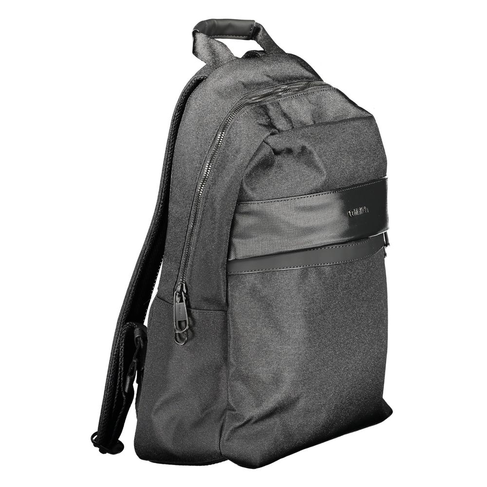 Calvin Klein Black Polyester Backpack - ACCEXO