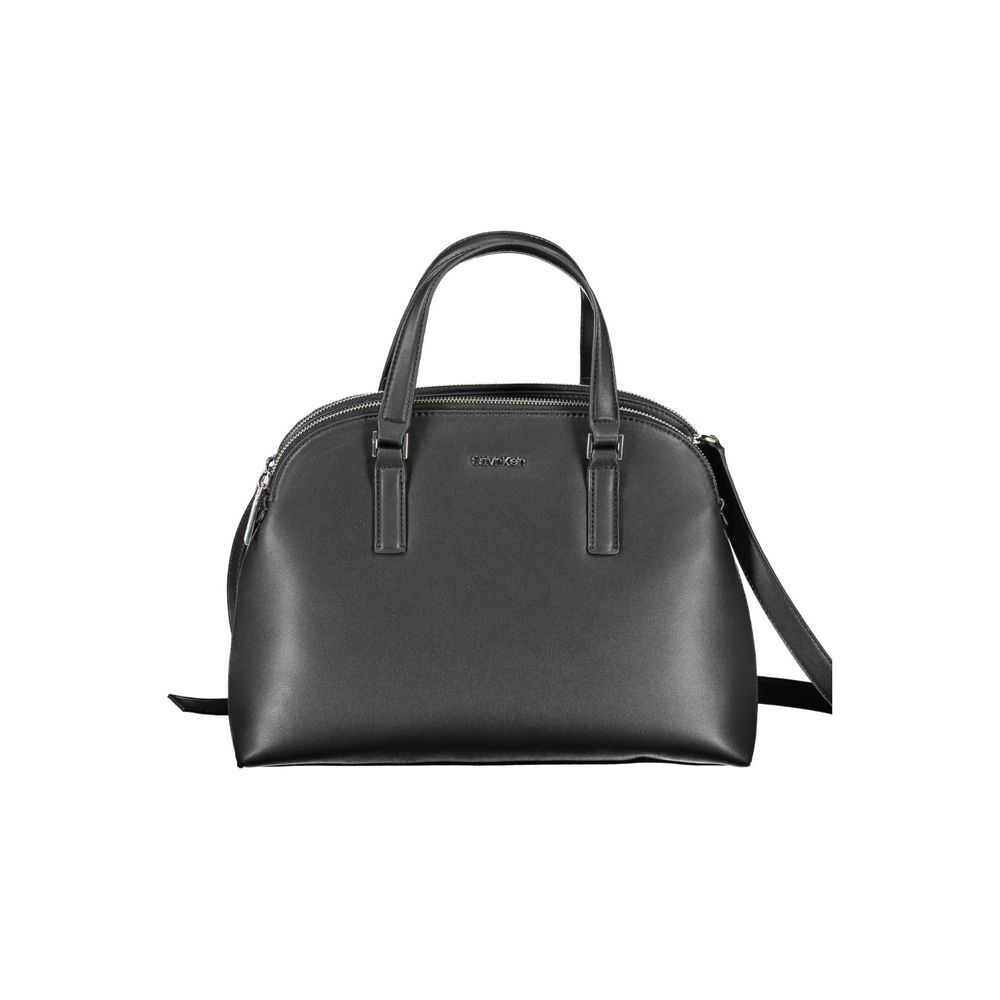 Calvin Klein Black Polyester Handbag - ACCEXO