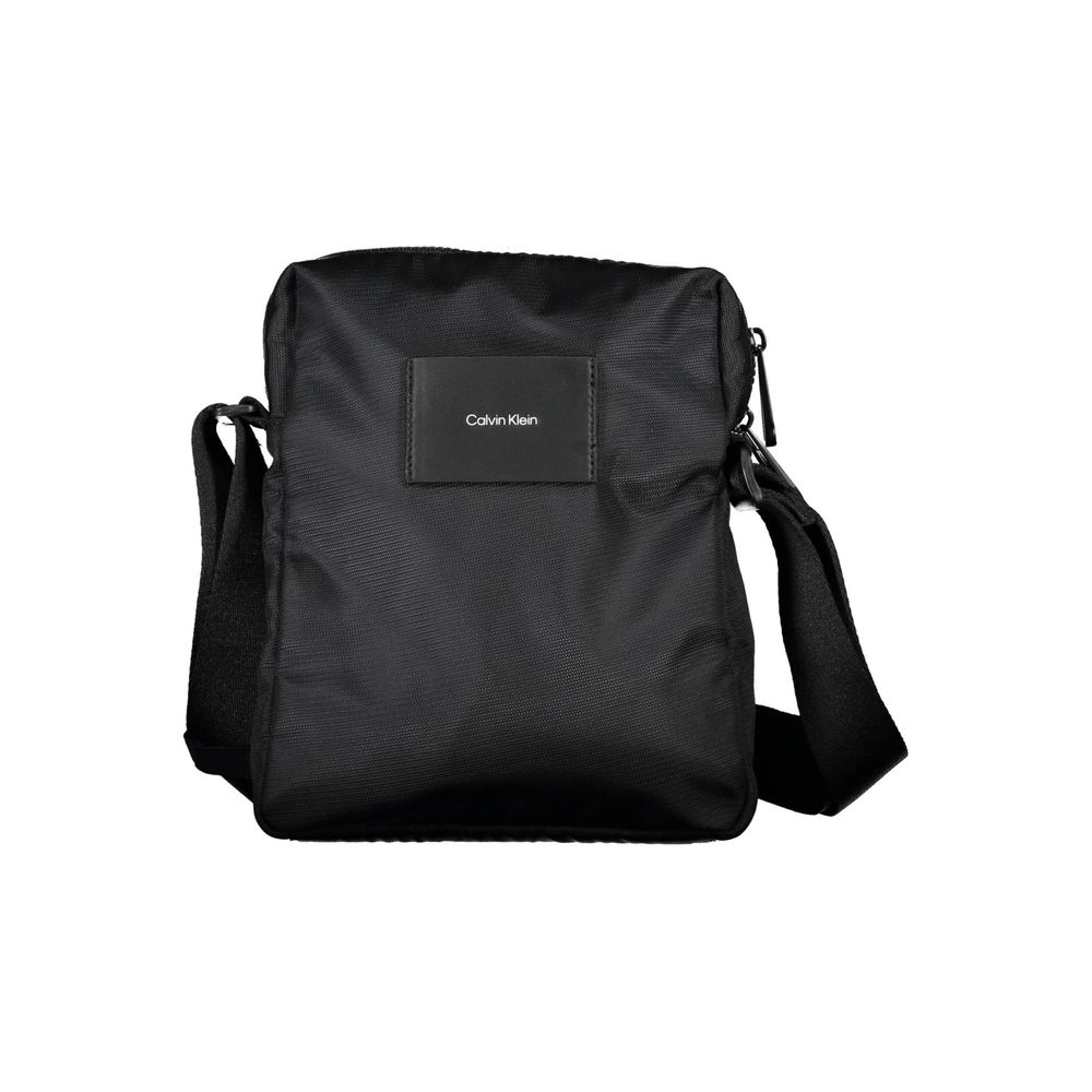 Calvin Klein Black Polyester Men's Shoulder Bag Main image
