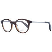 Yohji Yamamoto Brown Unisex Optical Frames - ACCEXO