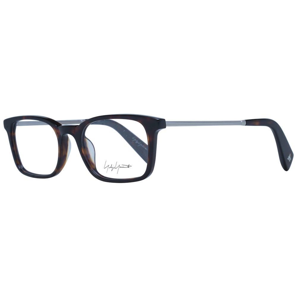 Yohji Yamamoto Brown Unisex Optical Frames - ACCEXO