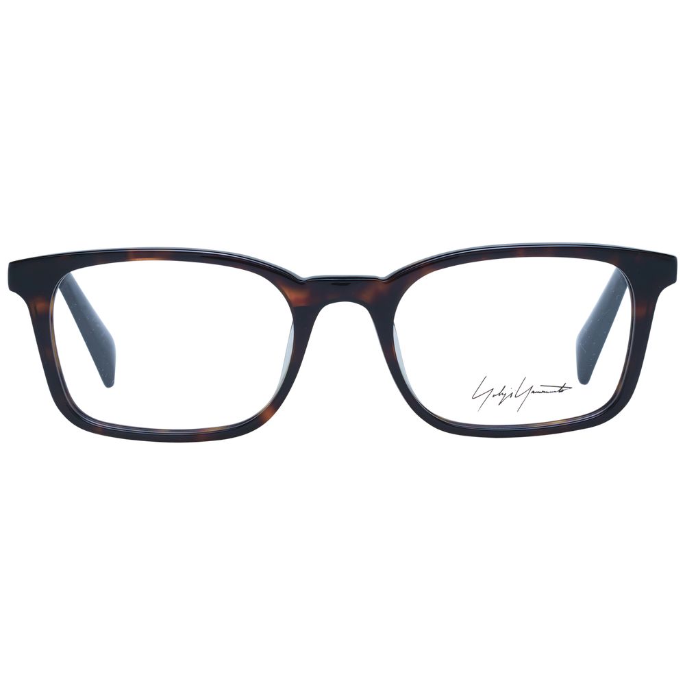 Yohji Yamamoto Brown Unisex Optical Frames - ACCEXO