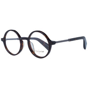 Yohji Yamamoto Brown Unisex Optical Frames - ACCEXO