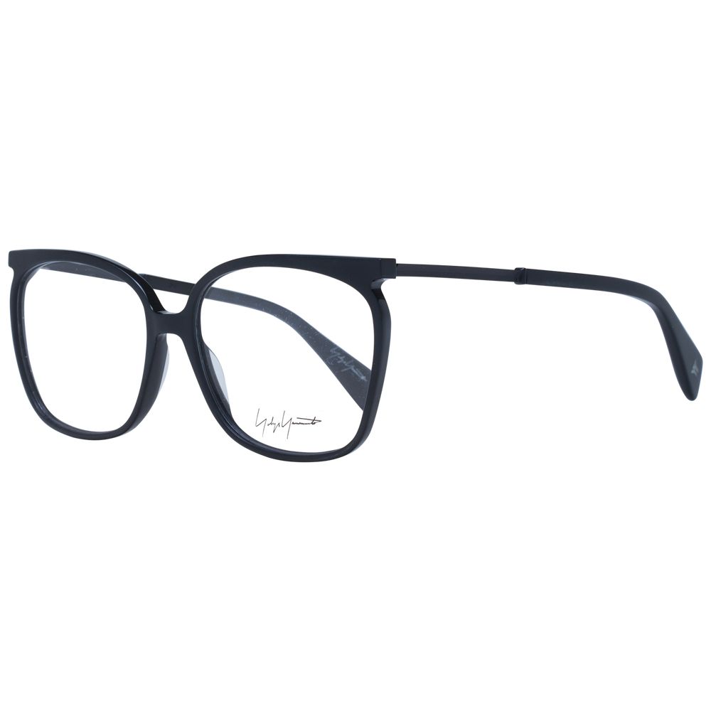 Yohji Yamamoto Black Unisex Optical Frames - ACCEXO
