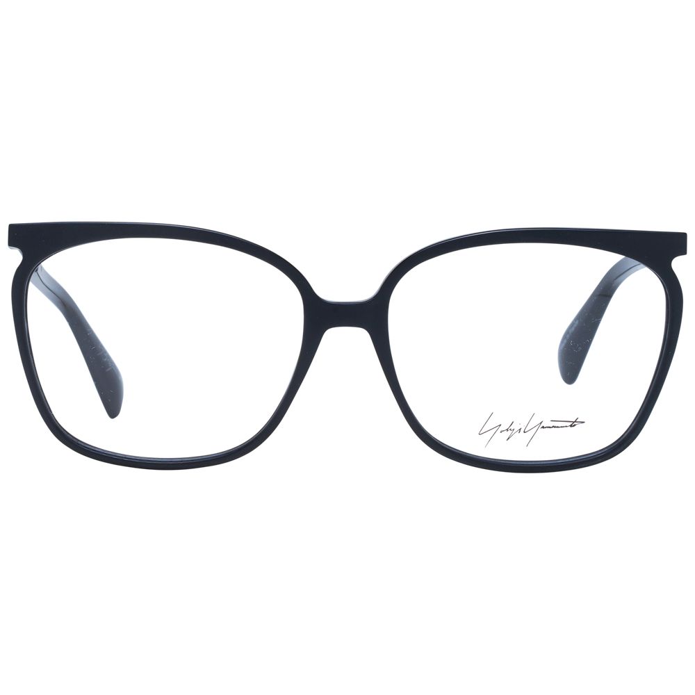 Yohji Yamamoto Black Unisex Optical Frames - ACCEXO