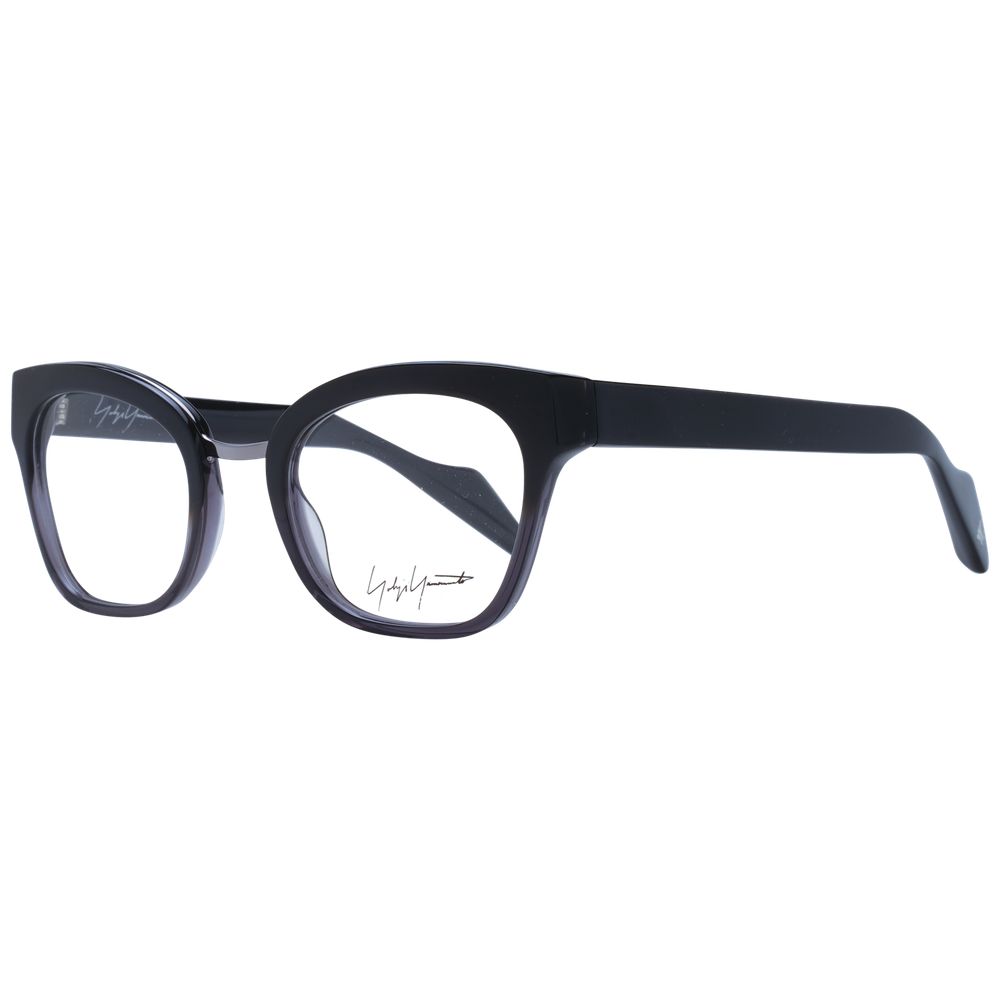 Yohji Yamamoto Black Unisex Optical Frames - ACCEXO