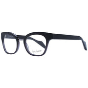 Yohji Yamamoto Black Unisex Optical Frames - ACCEXO