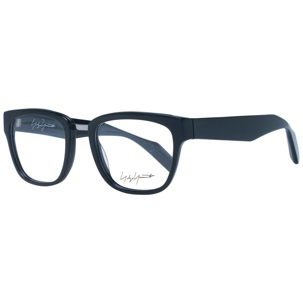 Yohji Yamamoto Black Unisex Optical Frames - ACCEXO