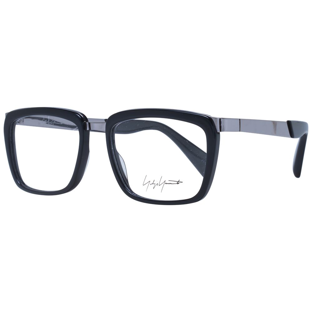 Yohji Yamamoto Black Unisex Optical Frames - ACCEXO