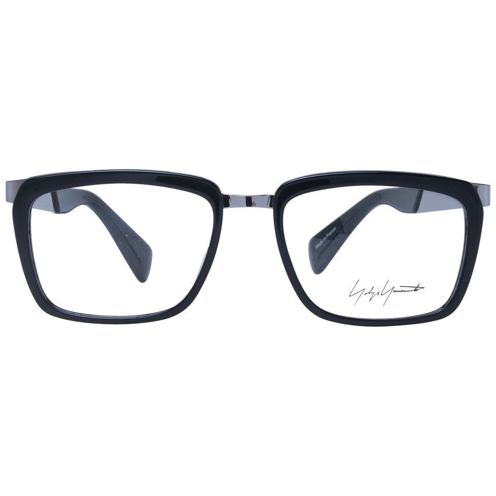 Yohji Yamamoto Black Unisex Optical Frames - ACCEXO