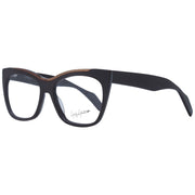 Yohji Yamamoto Brown Unisex Optical Frames - ACCEXO