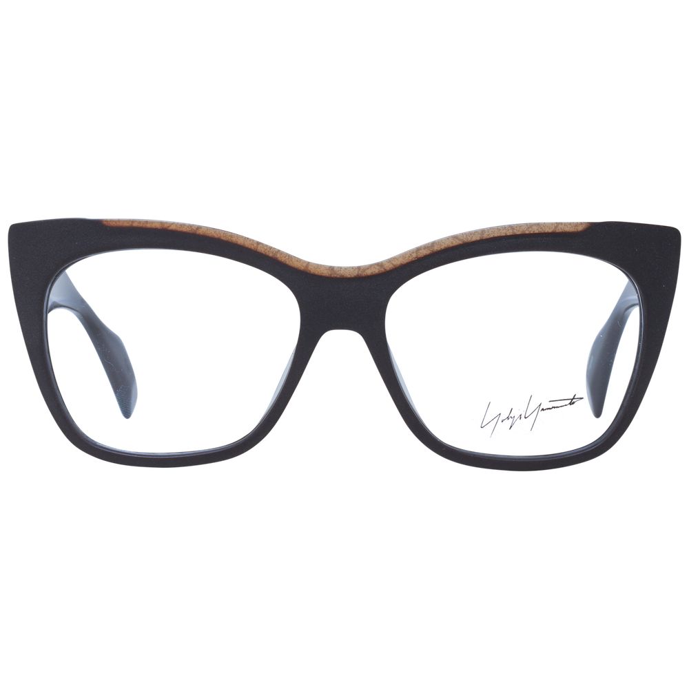 Yohji Yamamoto Brown Unisex Optical Frames - ACCEXO