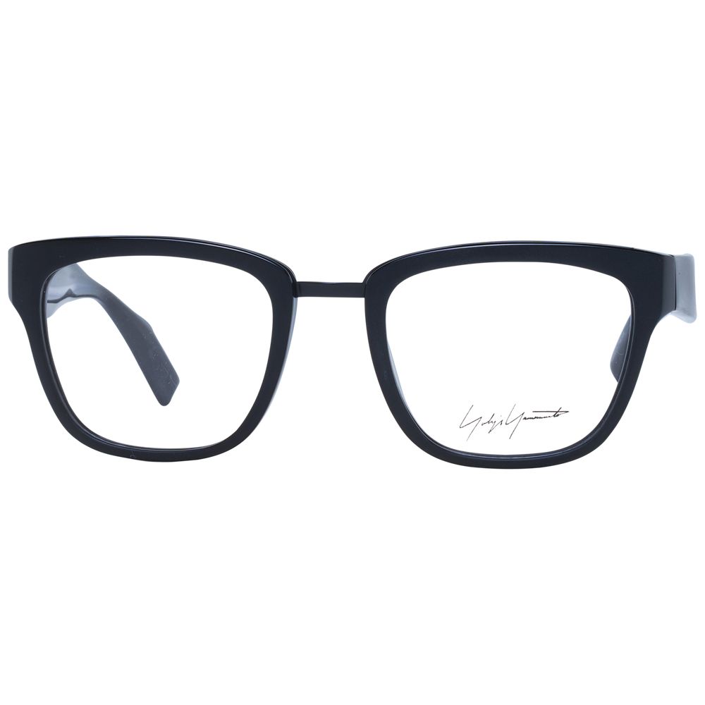 Yohji Yamamoto Black Unisex Optical Frames - ACCEXO
