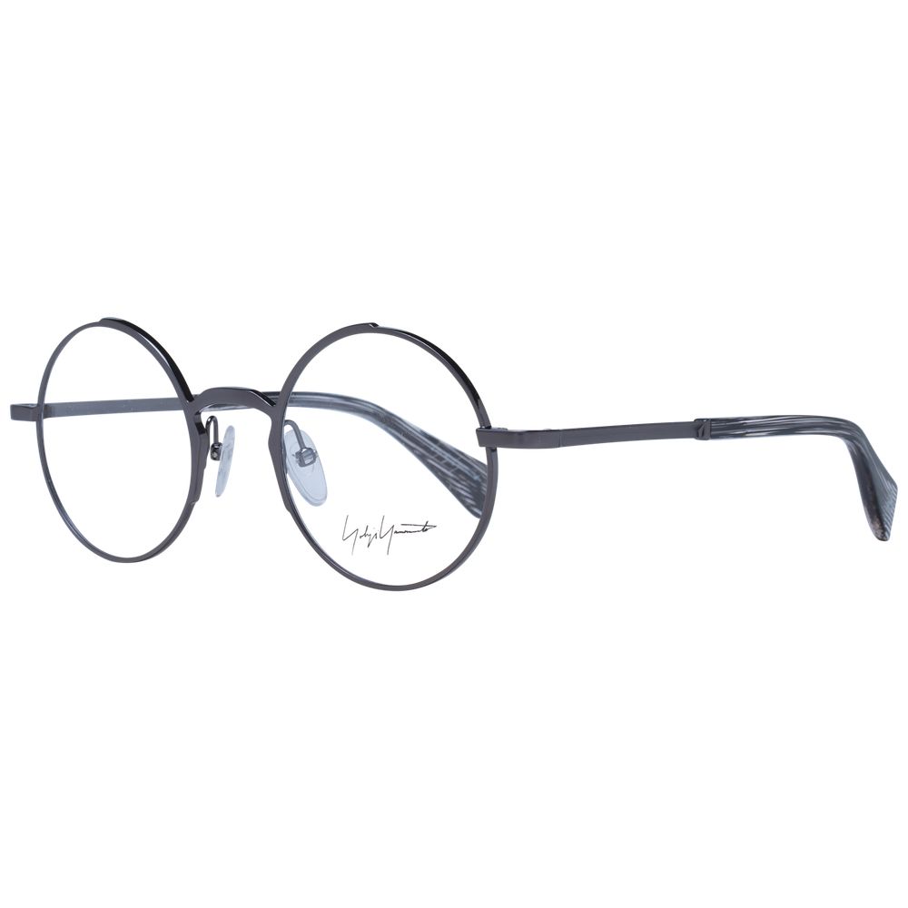 Yohji Yamamoto Gray Unisex Optical Frames - ACCEXO