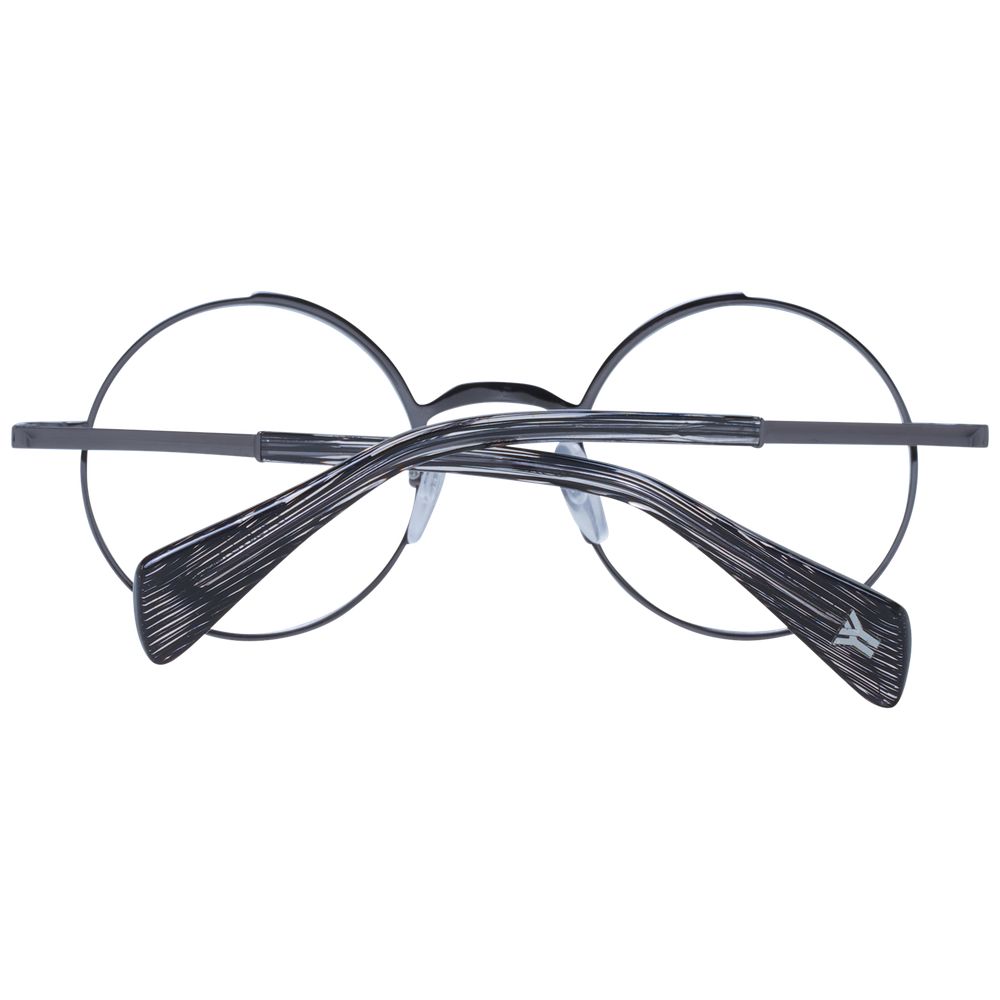 Yohji Yamamoto Gray Unisex Optical Frames - ACCEXO